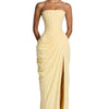 Soleil Draped Maxi Dress