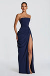 Soleil Draped Maxi Dress